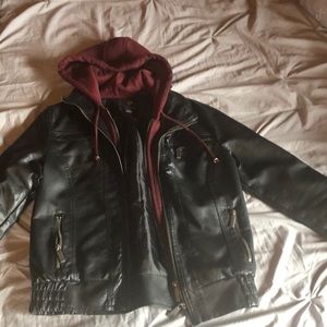Leather jacket